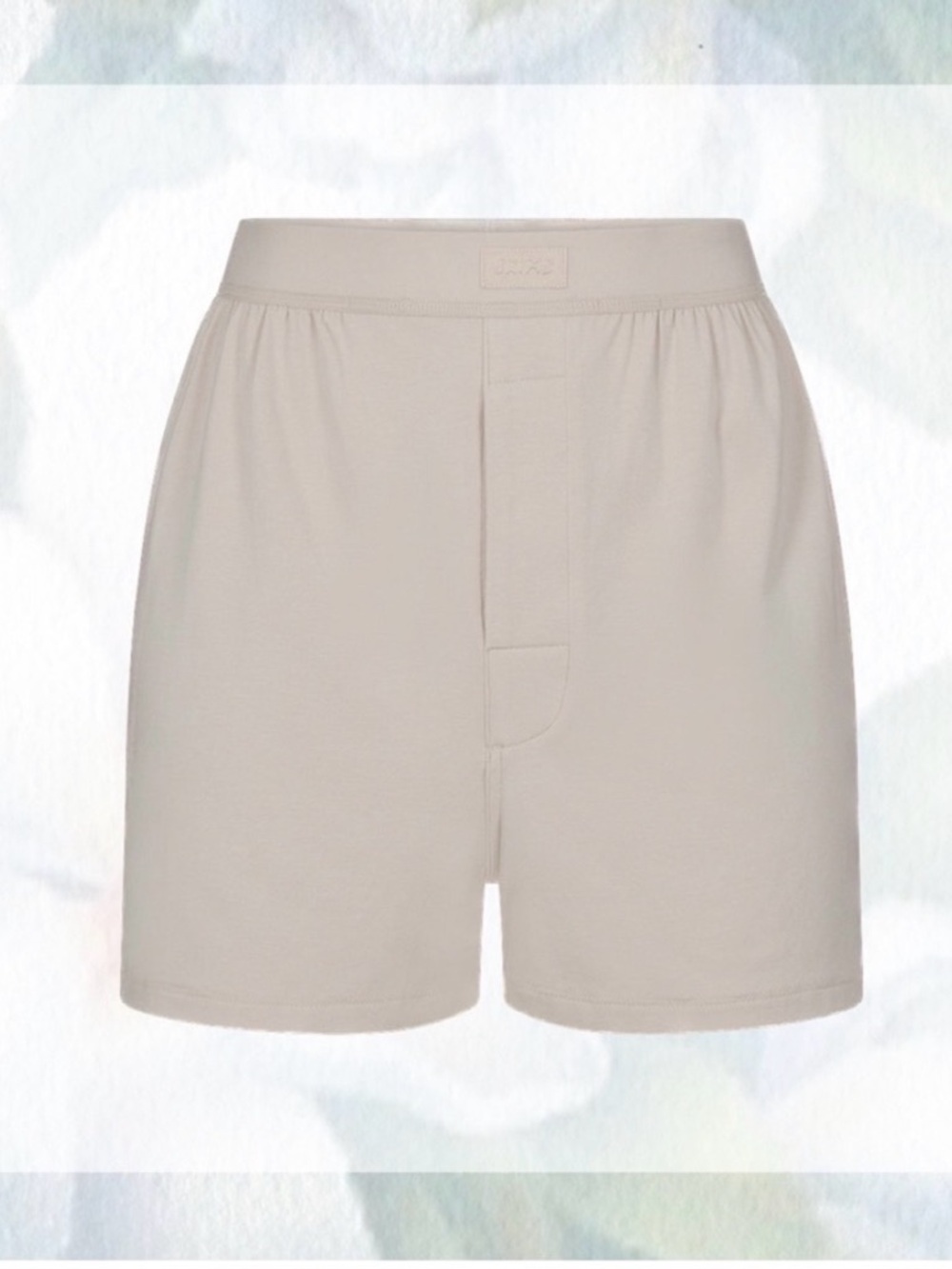 SKIMS Boyfriend Loose Boxer in Stone size S NWT!